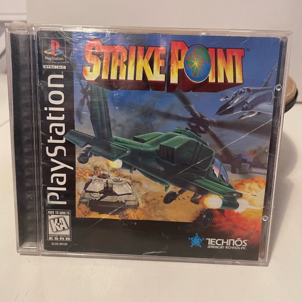 PlayStation 1 Strike point game